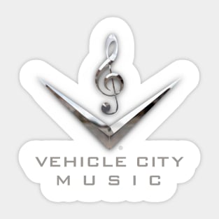 Official Vehicle City Music Gear Sticker